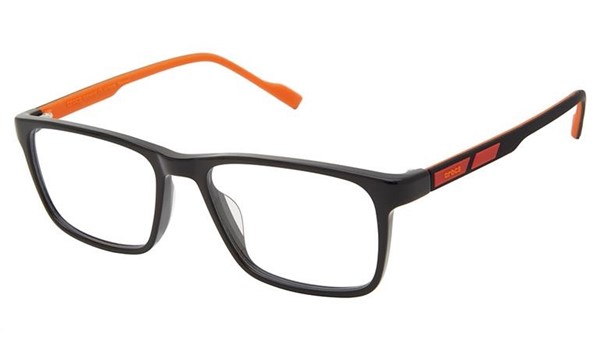 Crocs JR101 Kids Eyeglasses 20OE Black Orange