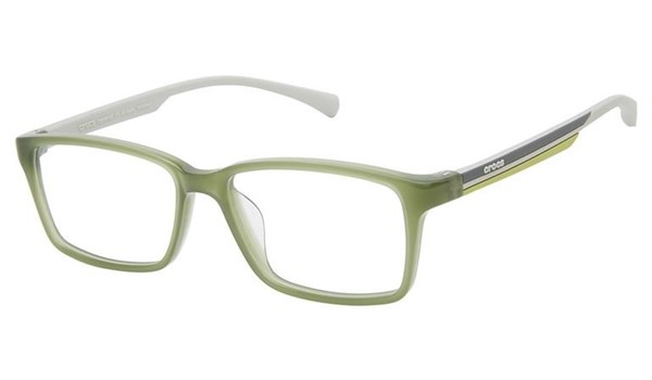 Crocs JR1114 Kids Eyeglasses 30GY Green Grey