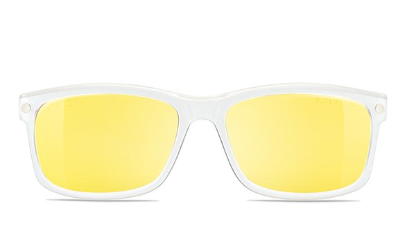 Nano Fangame Blue Block Yellow Lens Clip Crystal White