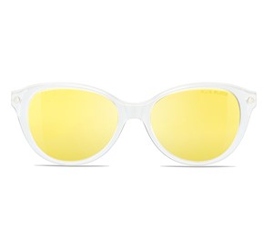 Nano Mimi Blue Block Yellow Lens Clip Crystal White       