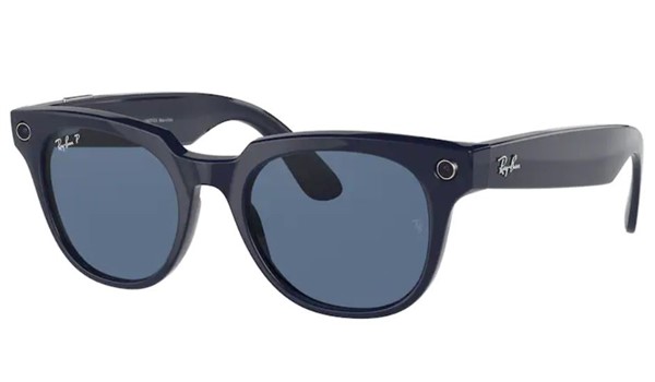 Ray-Ban Stories Meteor RW4005 65582V Blue Dark Blue Classic Sunglasses