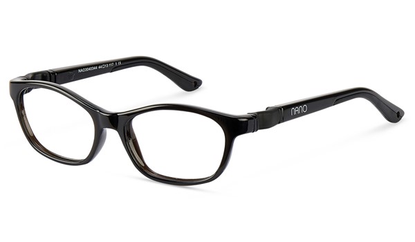 Nano Camper 3.0 Kids Eyeglasses Crystal Black/Black