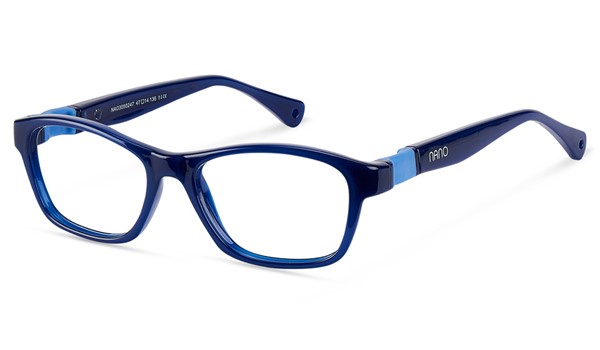 Nano Gaikai 3.0 Kids Eyeglasses Crystal Navy/Blue
