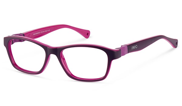 Nano Gaikai 3.0 Kids Eyeglasses Matte Purple/Fuchsia 