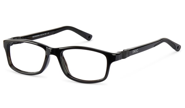 Nano Crew 3.0 Kids Eyeglasses Crystal Black/Black