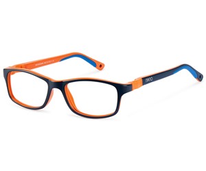Nano Crew 3.0 Kids Eyeglasses Matte Navy/Orange 