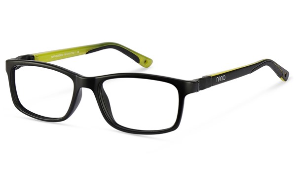 Nano Fangame 3.0 Kids Eyeglasses Matte Black/Yellow 