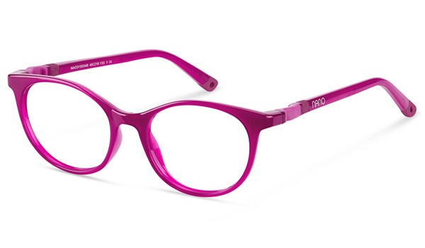 Nano Glitch 3.0 Kids Eyeglasses Crystal Raspberry/Pink