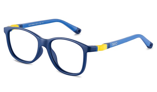 Nano Quest 3.0 Kids Eyeglasses Matte Navy/Blue/Yellow