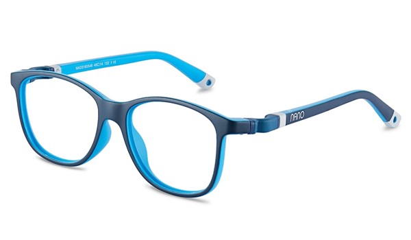 Nano Quest 3.0 Kids Eyeglasses Navy/Blue/Grey