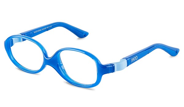 Nano Clipping 3.0 Kids Glasses Crystal Blue/Blue