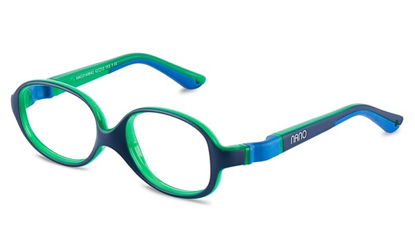 Nano Clipping 3.0 Kids Glasses Matte Navy/Green