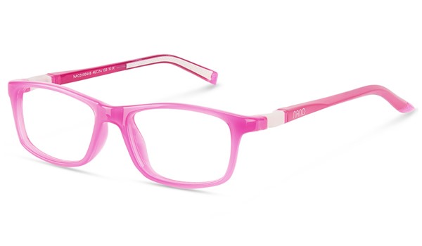 Nano Crew Sleek 3.0 Kids Eyeglasses Crystal Pink/Pink
