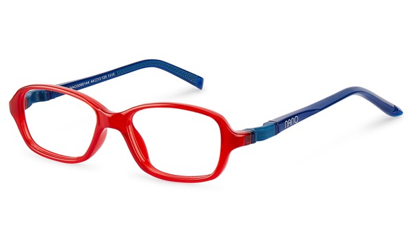 Nano Replay Sleek 3.0 Kids Eyeglasses Matte Red/Navy