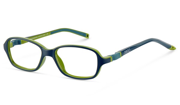 Nano Replay Sleek 3.0 Kids Eyeglasses Matte Navy/Khaki