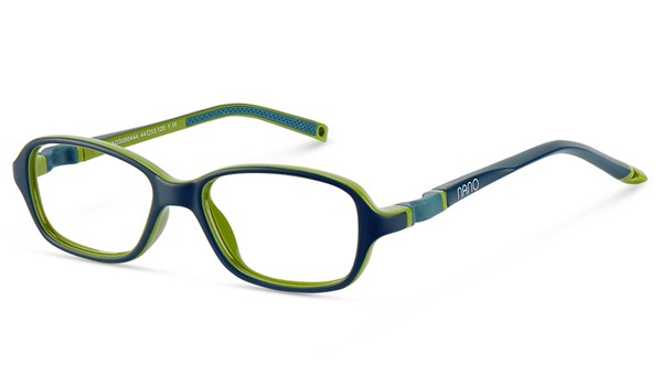 Nano Replay Sleek 3.0 Kids Eyeglasses Matte Navy/Khaki 