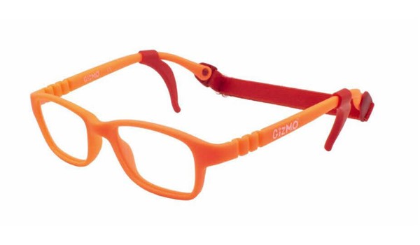 Gizmo GZ1001 Kids Eyeglasses Neon Orange