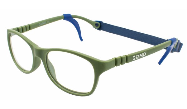 Gizmo GZ1007 Kids Eyeglasses Olive