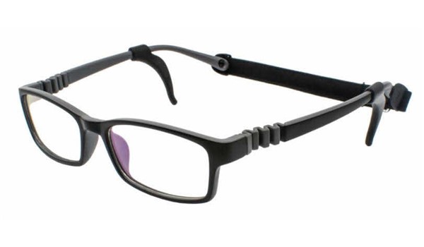 Gizmo GZ2005 Kids Eyeglasses Black Grey