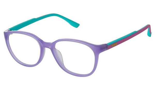 Crocs JR140 Kids Eyeglasses 35TG Purple/Teal