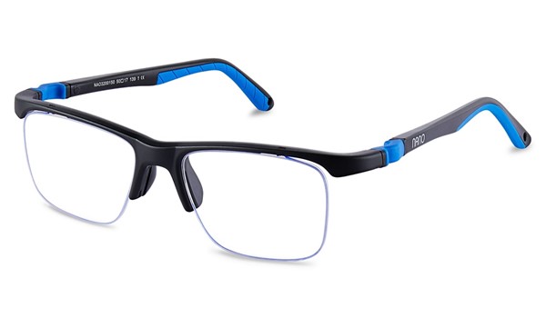 Nano Airline Air Force Teen's Glasses Black/Blue