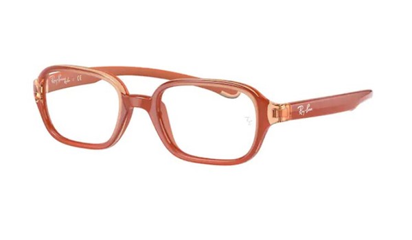 Ray-Ban Junior RY9074V-3883 Toddlers Glasses Orange On Rubber Dark Orange