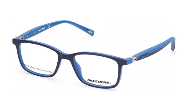 Skechers SE1173 091 Kids Glasses Matte Blue