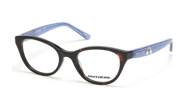 Skechers SE1651 052 Kids Glasses Dark Havana