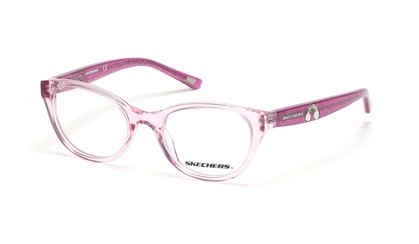 Skechers SE1651 072 Kids Glasses Shiny Pink