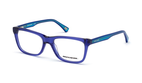 Skechers SE1644 090 Kids Glasses Shiny Blue