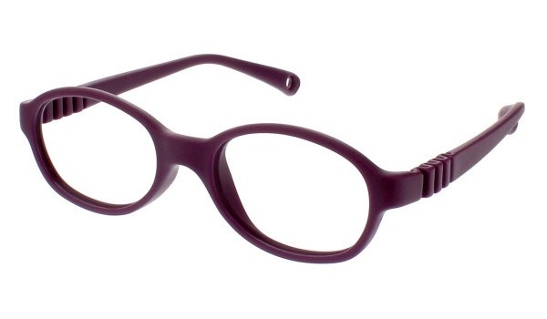 Dilli Dalli Dimples Kids Eyeglasses Eggplant