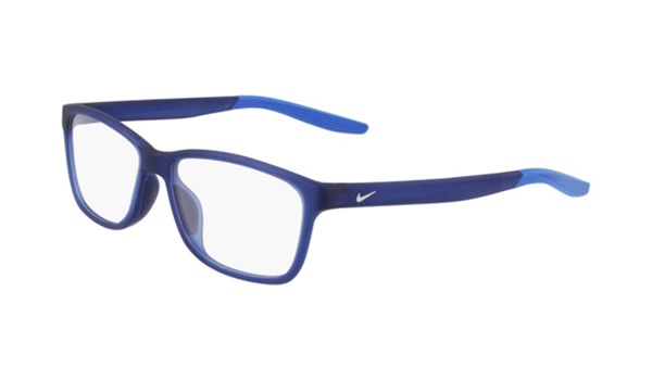 Nike 5048-410 Kids Eyeglasses Matte Midnight Navy