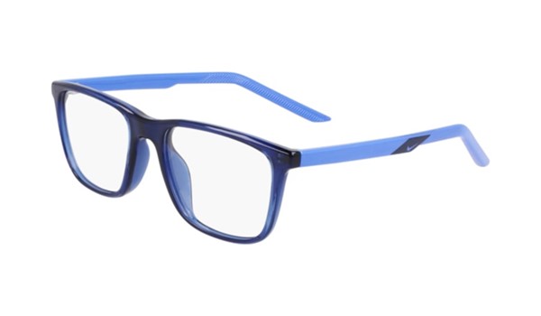 Nike 5543-410 Kids Eyeglasses Midnight Navy/Medium Blue