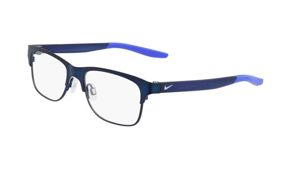 Nike 5590-410 Kids Eyeglasses Satin Navy