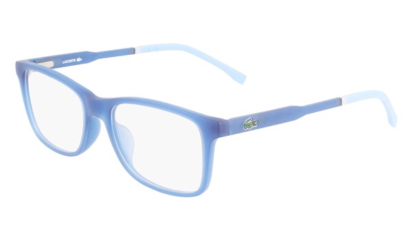 Lacoste L3647-424 Kids Eyeglasses Matte Blue Lumi