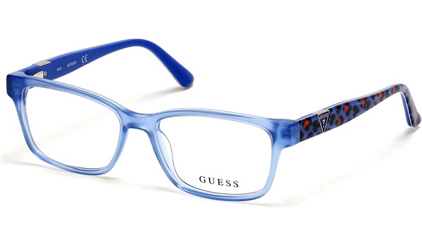 Guess Kids GU9201-090 Eyeglasses Shiny Blue