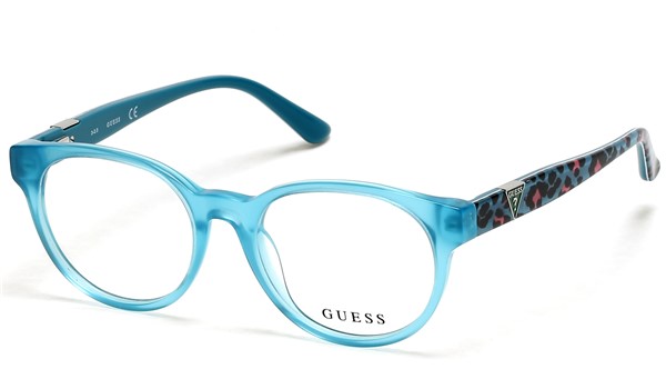 Guess Kids GU9202-087 Eyeglasses Shiny Turquoise