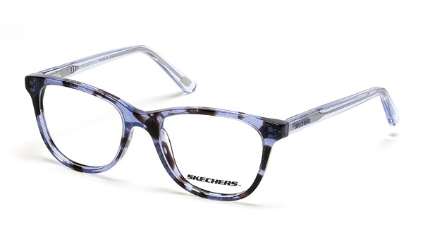 Skechers SE1631 Kids Glasses Shiny Light Blue 084