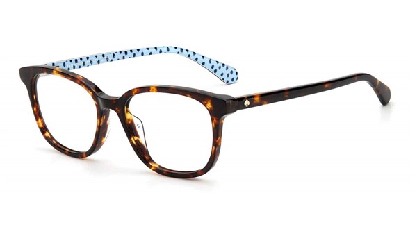 Kate Spade Girls Eyeglasses Bari Havana 0086