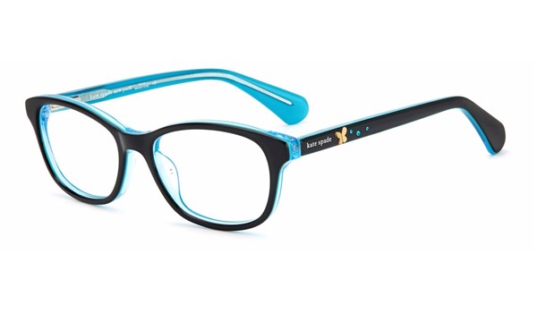 Kate Spade Girls Eyeglasses Emmi Black 0807