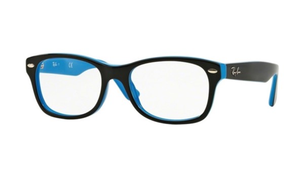 Ray-Ban Junior RY1528-3659 Kids Glasses Top Black on Azure