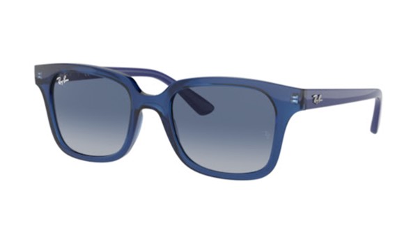 Ray-Ban Junior RJ9071S-70624L Kids Sunglasses Transparent Blue