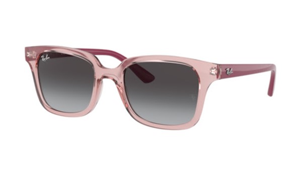 Ray-Ban Junior RJ9071S-70678G Kids Sunglasses Transparent Pink