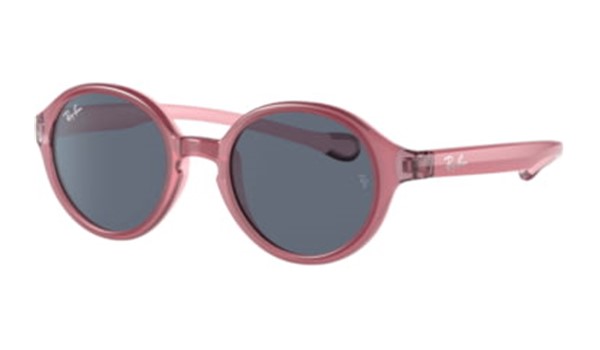Ray-Ban Junior  RJ9075S-709887 Kids Sunglasses Fuchsia on Rubber Pink