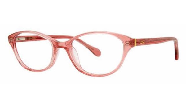 Lilly Pulitzer Paquita Girls Eyeglasses Pink Shimmer