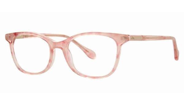 Lilly Pulitzer Galena Mini Girls Eyeglasses Pink Cloud
