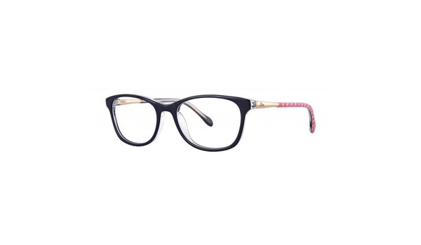 Lilly Pulitzer Landry Mini Girls Eyeglasses Navy