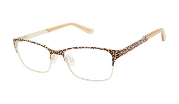 gx by Gwen Stefani Juniors GX830  Girls Glasses GLD Gold/Leopard