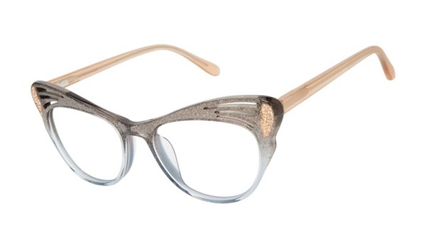 Lulu Guinness Girls Eyeglasses LK037 Grey