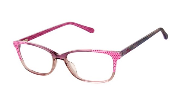 Lulu Guinness Girls Eyeglasses LK041 Purple